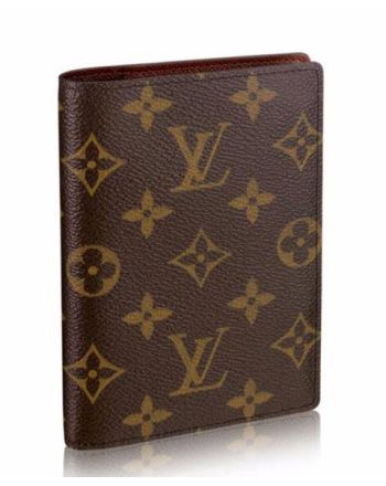 Louis Vuitton Passport Coverp Brown M64502