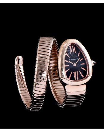 Bvlgari rose-gold Automatic Watch for Women Black