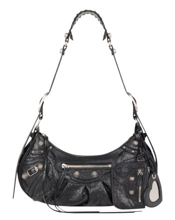 Balenciaga Le Cagole Small Shoulder Bag Black