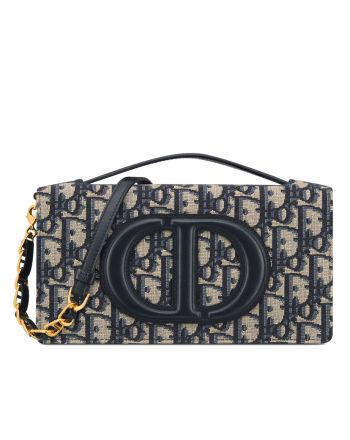 Christian Dior CD Signature Mini Bag Dark Blue