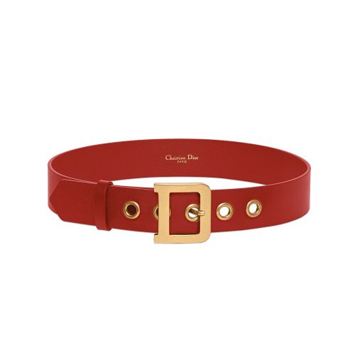 Christian Dior Women's Diorquake Calfskin Belt